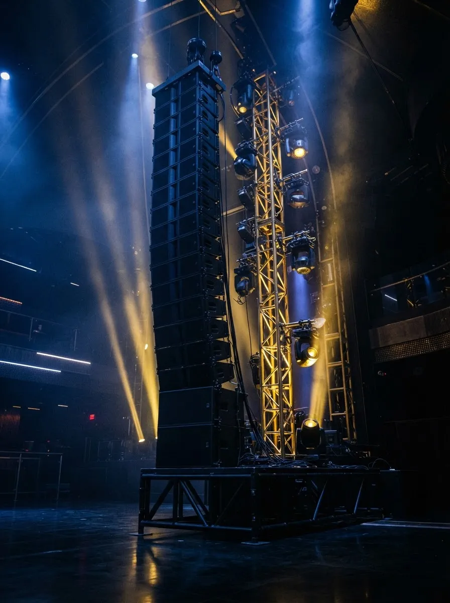 Luna Royal sound and lighting system